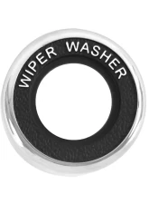 ACP Windshield Wiper Switch Bezel FM-BW027A for 1969-1970 Ford Mustang, Mercury Cougar, Chrome Finish                                     - FM-BW027A - Image 2