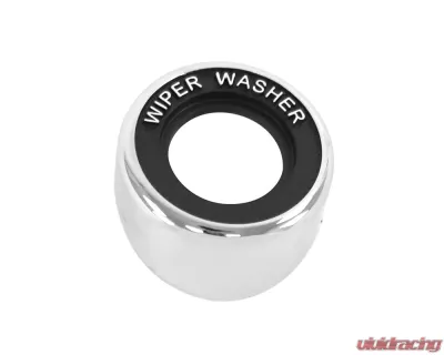 ACP Windshield Wiper Switch Bezel FM-BW027A for 1969-1970 Ford Mustang, Mercury Cougar, Chrome Finish - FM-BW027A