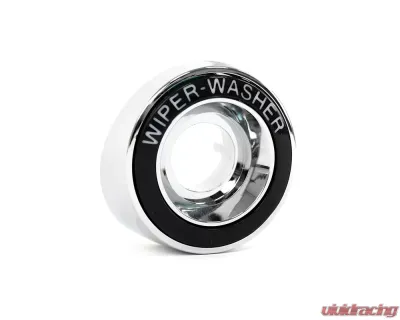 ACP Windshield Wiper Switch Bezel FM-BW028B Chrome Die-Cast Zinc for Ford Mustang, Mercury Cougar 1971-1973 - FM-BW028B