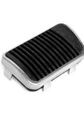 ACP Brake Pedal Pad Drum Manual Black Rubber with Stainless Steel Trim for Classic Ford Vehicles                                     - FM-EB003AK - Image 2