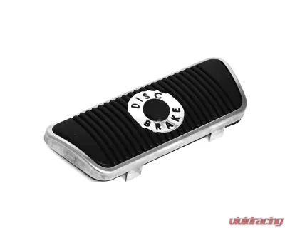 ACP Brake Pedal Pad Disc Auto With Stainless Steel Trim FM-EB003CK - FM-EB003CK