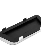 ACP Brake Pedal Pad for Ford Mustang 1965-1967, Mercury Cougar 1967, Black Rubber with Stainless Trim                                     - FM-EB003K - Image 4