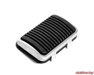 ACP Clutch Pedal Pad with Stainless Steel Trim for Ford Mustang 1969-1973, Mercury Cougar 1969-1973 - FM-EC004AK