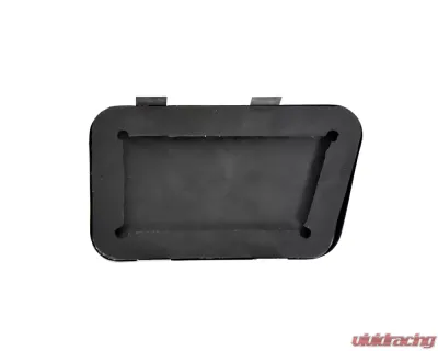 ACP Clutch Pedal Pad with Stainless Steel Trim for Ford Fairlane, Falcon, Mustang, Torino, Mercury Comet, Cougar - FM-EC004K