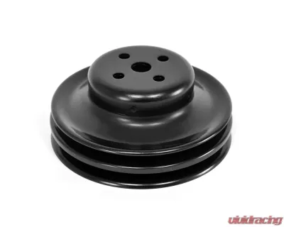 ACP Water Pump Pulley 2-Groove 5 13/16" Steel Black for Ford & Mercury Models - FM-EP002AP