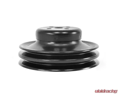 ACP Water Pump Pulley 2-Groove 5 13/16" Steel Black for Ford & Mercury Models - FM-EP002AP