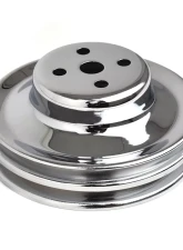 ACP Water Pump Pulley 2-Groove 5 13/16" Diameter Chrome FM-EP002A                                     - FM-EP002A - Image 5