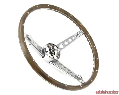 ACP Steering Wheel Assembly Deluxe Woodgrain FM-ES008BK - FM-ES008BK