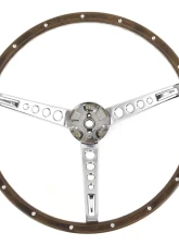 ACP Steering Wheel Assembly Deluxe Woodgrain FM-ES008BK                                     - FM-ES008BK - Image 2