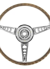 ACP Steering Wheel Assembly Deluxe Woodgrain FM-ES008BK                                     - FM-ES008BK - Image 3