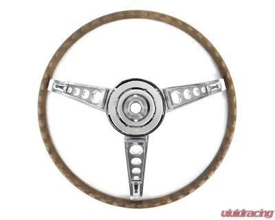 ACP Steering Wheel Assembly Deluxe Woodgrain FM-ES008BK - FM-ES008BK
