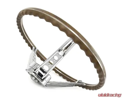 ACP Steering Wheel Assembly Deluxe Woodgrain FM-ES008BK - FM-ES008BK