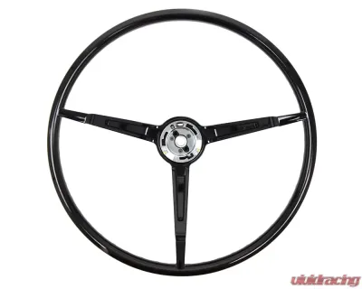 ACP Steering Wheel 3-Spoke Black FM-ES008C - FM-ES008C