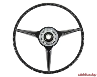 ACP Steering Wheel 3-Spoke Black FM-ES008C - FM-ES008C