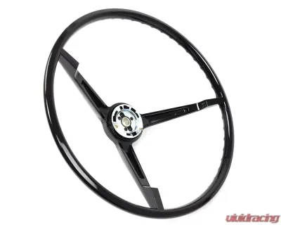 ACP Steering Wheel 3-Spoke Black FM-ES008C - FM-ES008C