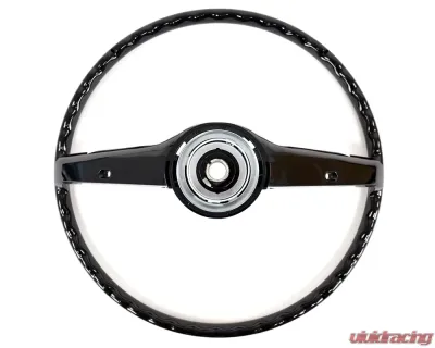 ACP Steering Wheel 2-Spoke Black FM-ES008D - FM-ES008D