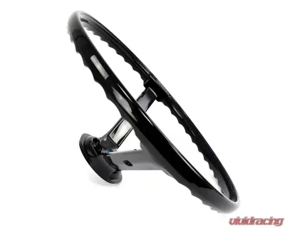 ACP Steering Wheel 2-Spoke For Horn Bars Black FM-ES008E - FM-ES008E