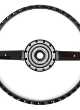 ACP Steering Wheel 2-Spoke For Horn Bars Black FM-ES008E                                     - FM-ES008E - Image 4