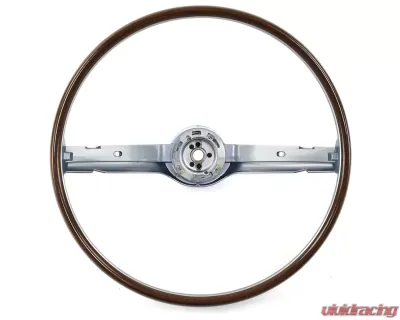 ACP Steering Wheel 2-Spoke Deluxe Woodgrain Blue FM-ES008FB - FM-ES008FB