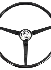 ACP Steering Wheel 3-Spoke Black FM-ES008                                     - FM-ES008 - Image 4