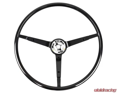 ACP Steering Wheel 3-Spoke Black FM-ES008 - FM-ES008