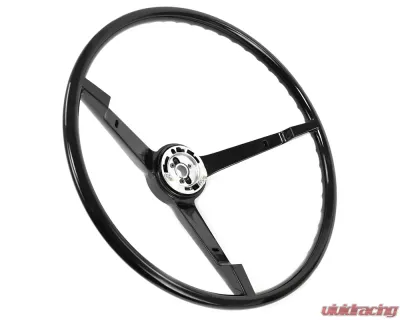 ACP Steering Wheel 3-Spoke Black FM-ES008 - FM-ES008