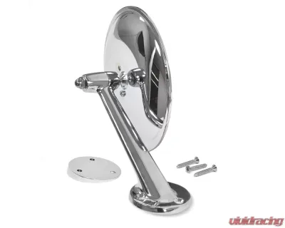 ACP Outside Mirror 6 Inch Round With Shim Plate Passenger Side FV-BM035R - FV-BM035R