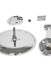 ACP Outside Mirror 6 Inch Round With Shim Plate Passenger Side FV-BM035R                                     - FV-BM035R - Image 3