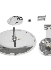 ACP Outside Mirror 6 Inch Round With Shim Plate Passenger Side FV-BM035R                                     - FV-BM035R - Image 4