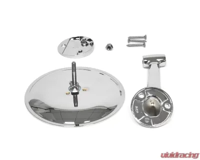 ACP Outside Mirror 6 Inch Round With Shim Plate Passenger Side FV-BM035R - FV-BM035R
