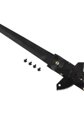 ACP Door Window Regulator Front Passenger Side for Ford Falcon 1960-1965, Ranchero 1963-1965, Mercury Comet 1960-1965, Steel Black Finish                                     - FC-BW001R - Image 3