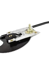 ACP Door Window Regulator Front Driver Side Black Steel for 1963-1965 Ford Falcon, Mercury Comet                                     - FC-BW002L - Image 4