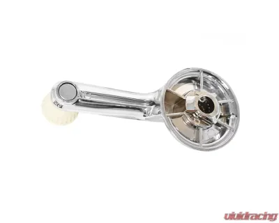 ACP Door & Quarter Window Handle With White Knob Driver or Passenger Side FC-BW012A - FC-BW012A