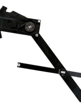 ACP Door Window Regulator for 1966-1967 Ford Fairlane Passenger Side, Steel Black Finish                                     - FL-BW061R - Image 4