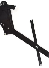 ACP Door Window Regulator for 1966-1967 Ford Fairlane Passenger Side, Steel Black Finish                                     - FL-BW061R - Image 3