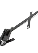 ACP Door Window Regulator for 1966-1967 Ford Fairlane Passenger Side, Steel Black Finish                                     - FL-BW061R - Image 4