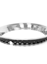 ACP Wheel Trim Ring 14 Inch Polished Stainless Steel for 1966 Ford Falcon & Mustang                                     - FM-BH016B - Image 3