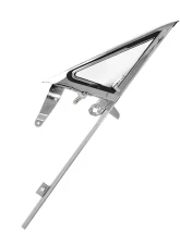 ACP Vent Window Assembly Clear Glass Passenger Side for Ford Mustang 1965-1966                                     - FM-BVW01R - Image 5