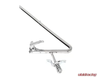ACP Vent Window Glass Frame With Chrome Handle Driver Side FM-BVW03BL - FM-BVW03BL