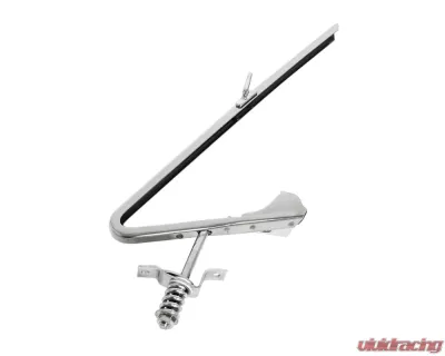 ACP Vent Window Glass Frame With Chrome Handle Driver Side FM-BVW03BL - FM-BVW03BL