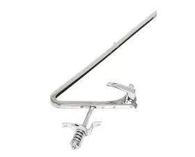 ACP Vent Window Glass Frame With Chrome Handle Passenger Side FM-BVW03BR