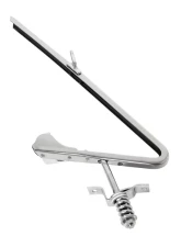 ACP Vent Window Glass Frame With Chrome Handle Passenger Side FM-BVW03BR                                     - FM-BVW03BR - Image 3