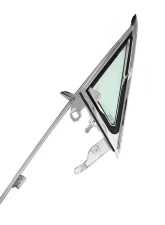 ACP Vent Window Assembly Tinted Glass Passenger Side for 1968 Ford Mustang & Mercury Cougar                                     - FM-BVW04R-T - Image 2