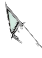 ACP Vent Window Assembly Tinted Glass Passenger Side for 1968 Ford Mustang & Mercury Cougar                                     - FM-BVW04R-T - Image 3