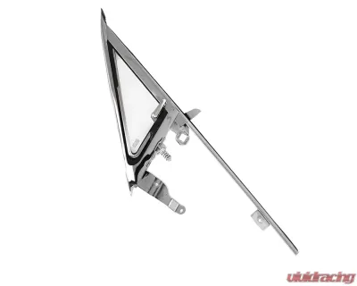 ACP Vent Window Assembly Clear Glass Passenger Side for 1968 Ford Mustang & Mercury Cougar - FM-BVW04R