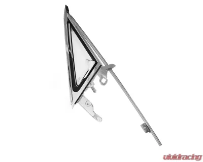 ACP Vent Window Assembly Clear Glass Driver Side for 1967 Ford Mustang & Mercury Cougar - FM-BVW05L