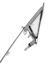 ACP Vent Window Assembly Clear Glass Driver Side for 1967 Ford Mustang & Mercury Cougar                                     - FM-BVW05L - Image 3