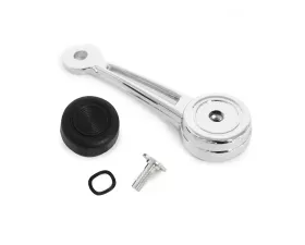 ACP Door & Quarter Window Handle With Black Knob Standard Driver or Passenger Side FM-BW014K
