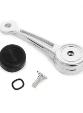 ACP Door & Quarter Window Handle With Black Knob Standard Driver or Passenger Side FM-BW014K                                     - FM-BW014K - Image 4