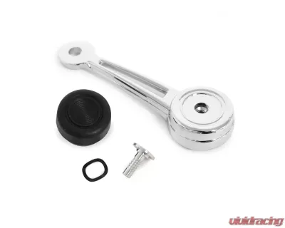 ACP Door & Quarter Window Handle With Black Knob Standard Driver or Passenger Side FM-BW014K - FM-BW014K